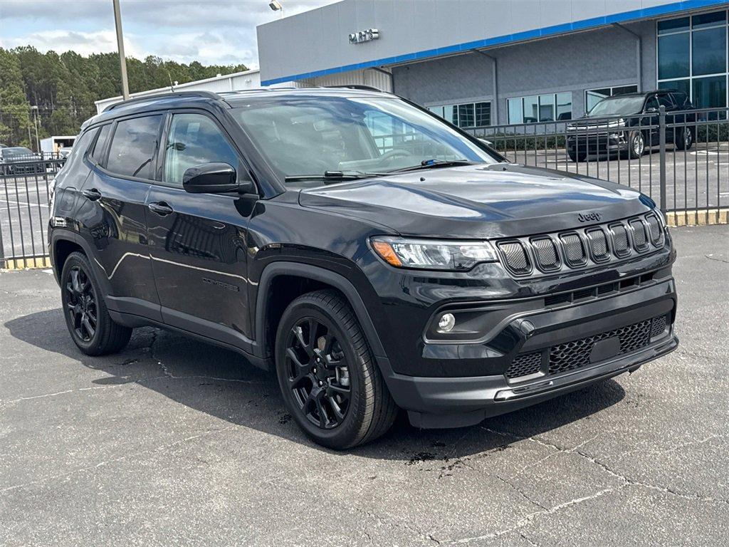 used 2022 Jeep Compass car, priced at $19,316