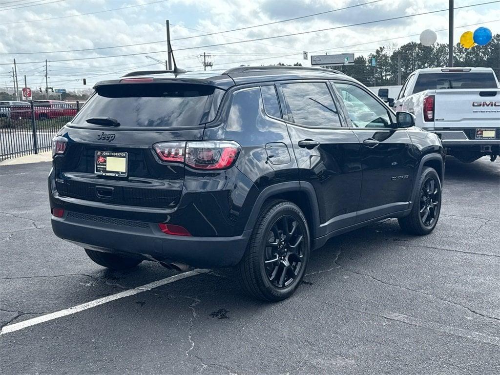 used 2022 Jeep Compass car, priced at $19,316