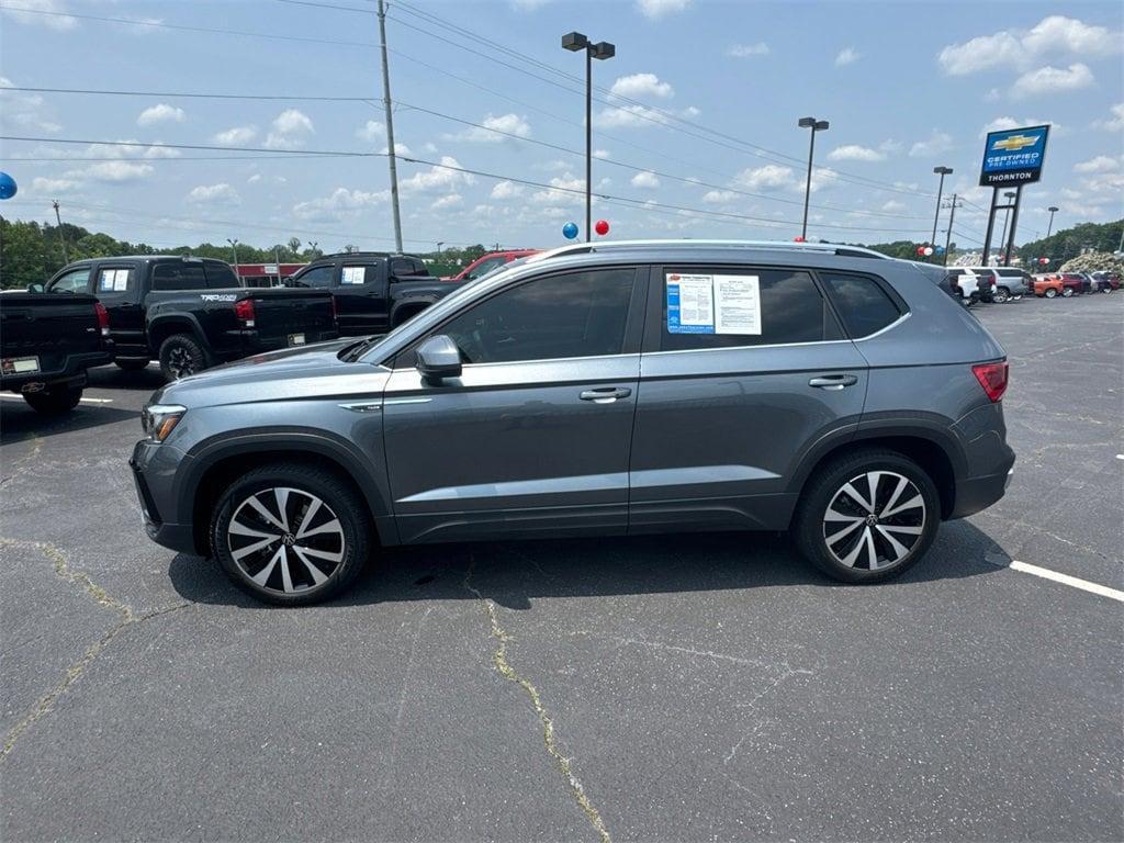 used 2023 Volkswagen Taos car, priced at $24,384