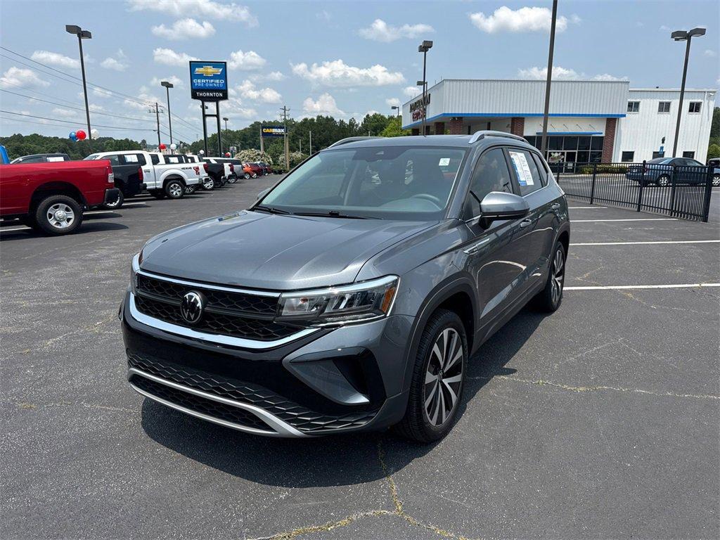 used 2023 Volkswagen Taos car, priced at $24,384