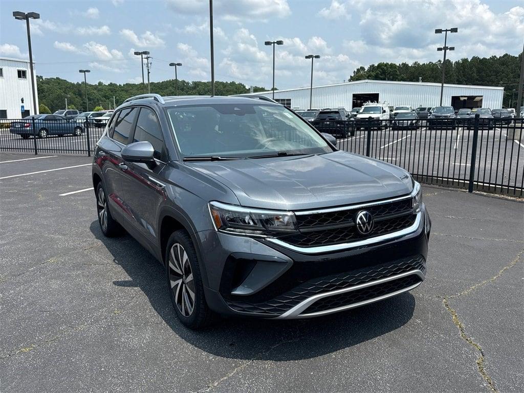 used 2023 Volkswagen Taos car, priced at $24,384