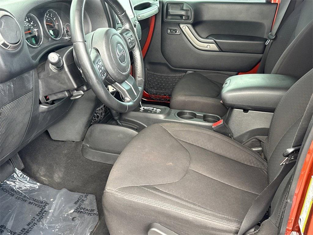 used 2014 Jeep Wrangler Unlimited car, priced at $16,914