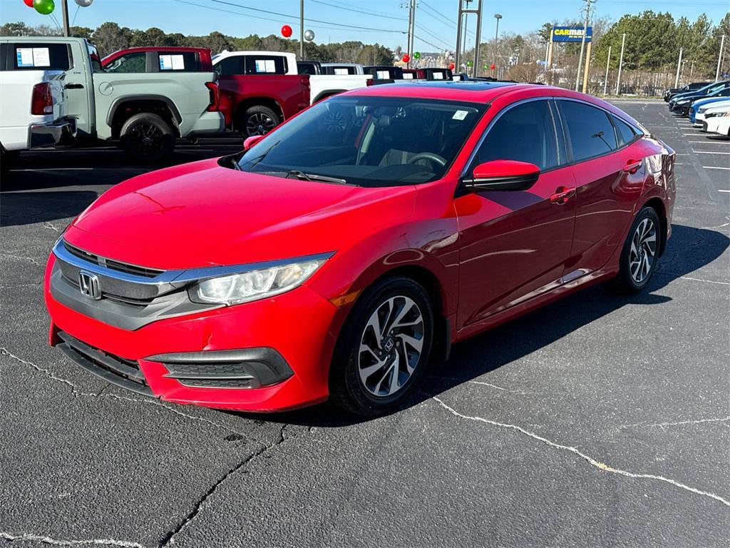 used 2017 Honda Civic car, priced at $11,696