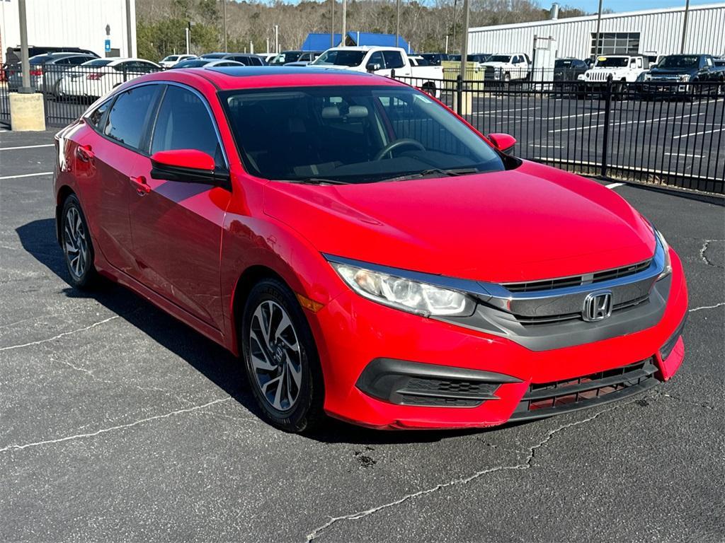 used 2017 Honda Civic car, priced at $11,696