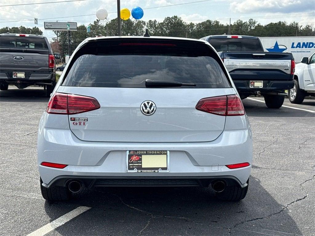 used 2021 Volkswagen Golf GTI car, priced at $19,754