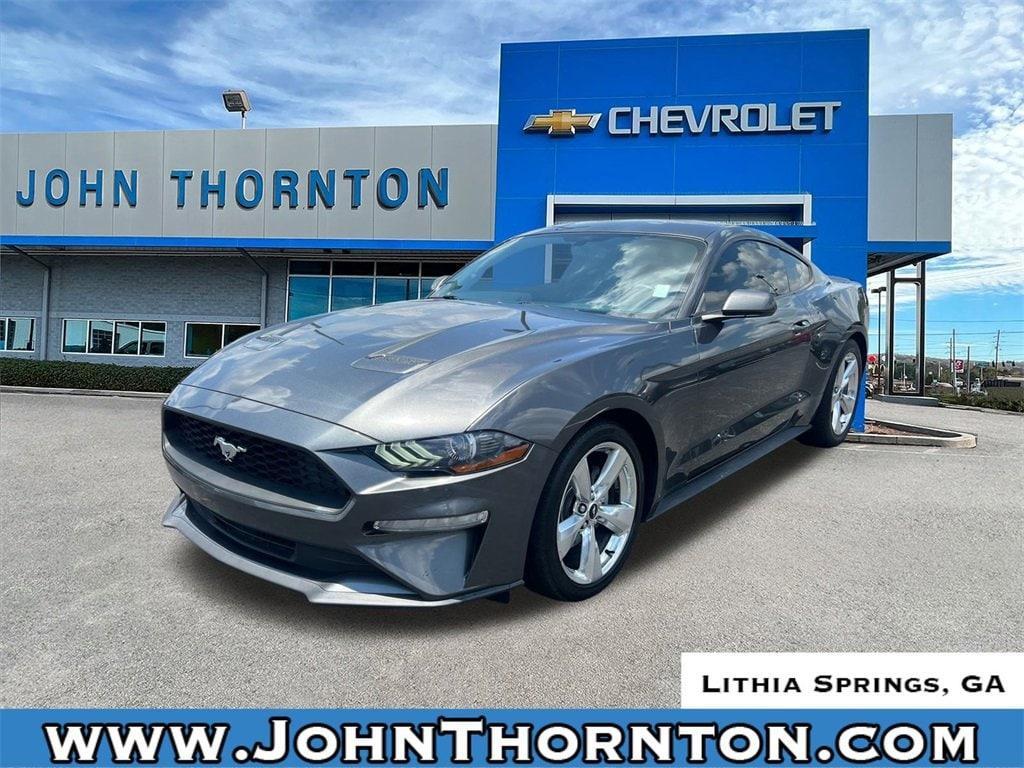 used 2018 Ford Mustang car, priced at $16,418