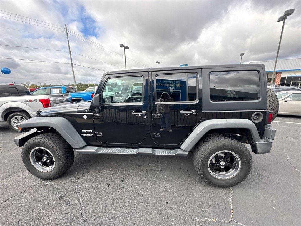 used 2013 Jeep Wrangler Unlimited car, priced at $14,314