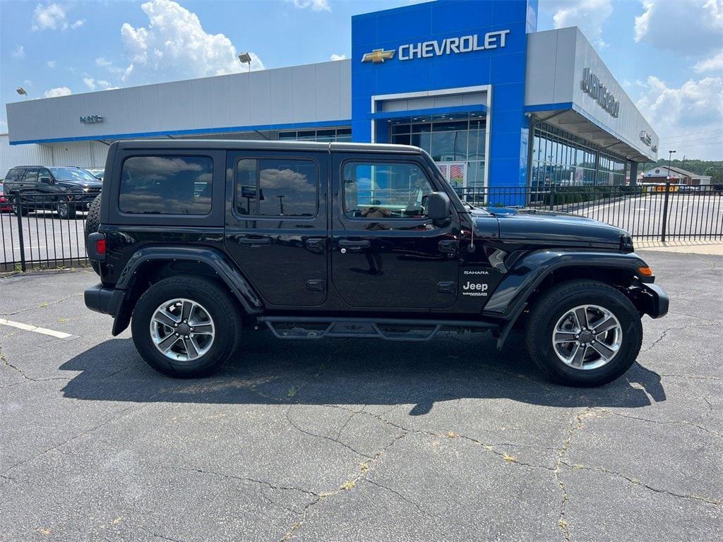 used 2022 Jeep Wrangler Unlimited car, priced at $32,614