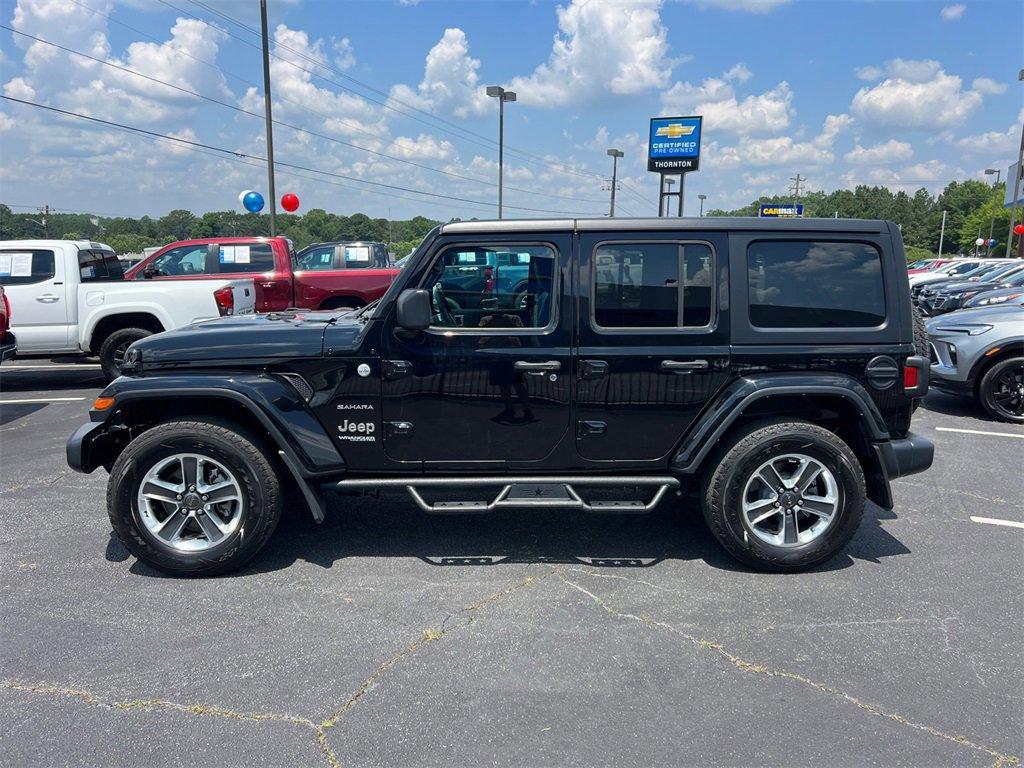 used 2022 Jeep Wrangler Unlimited car, priced at $32,614