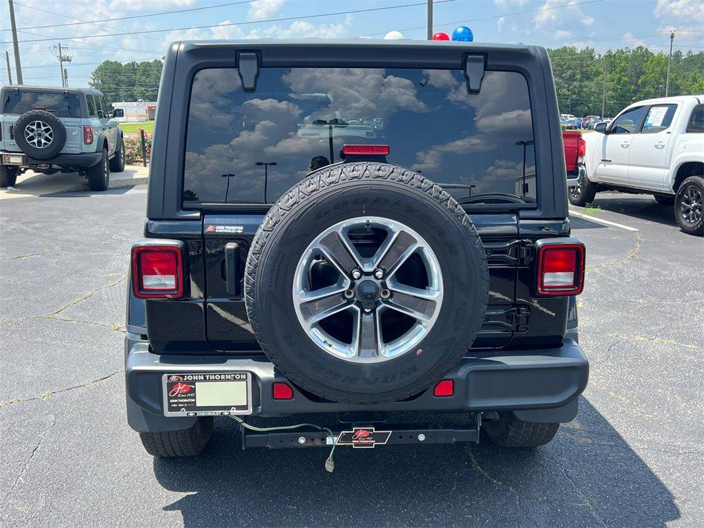 used 2022 Jeep Wrangler Unlimited car, priced at $32,614