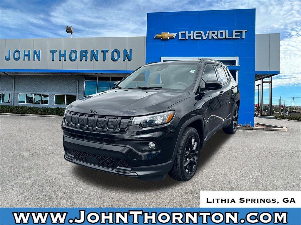 used 2022 Jeep Compass car, priced at $21,418