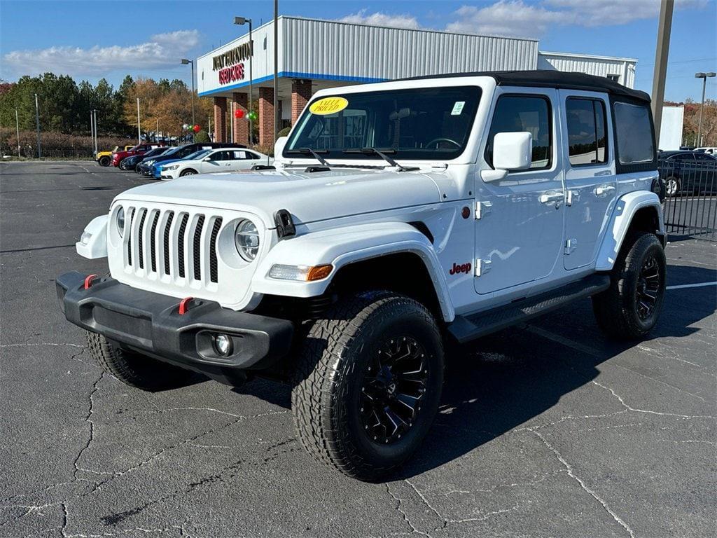 used 2020 Jeep Wrangler Unlimited car, priced at $22,996