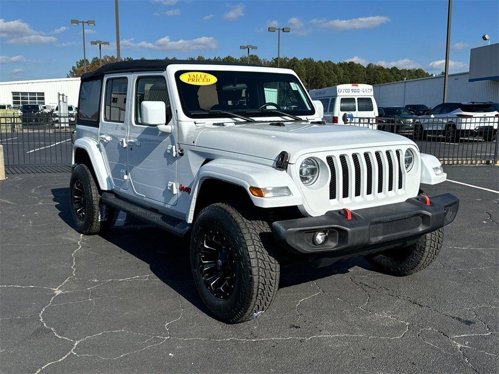 used 2020 Jeep Wrangler Unlimited car, priced at $22,996