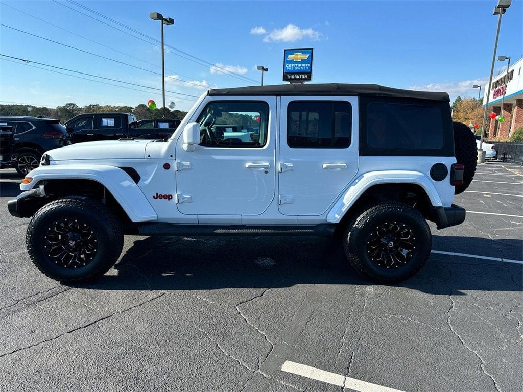 used 2020 Jeep Wrangler Unlimited car, priced at $22,996