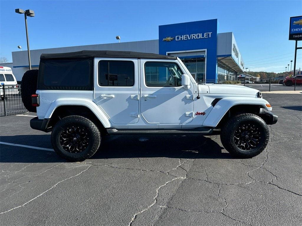 used 2020 Jeep Wrangler Unlimited car, priced at $22,996