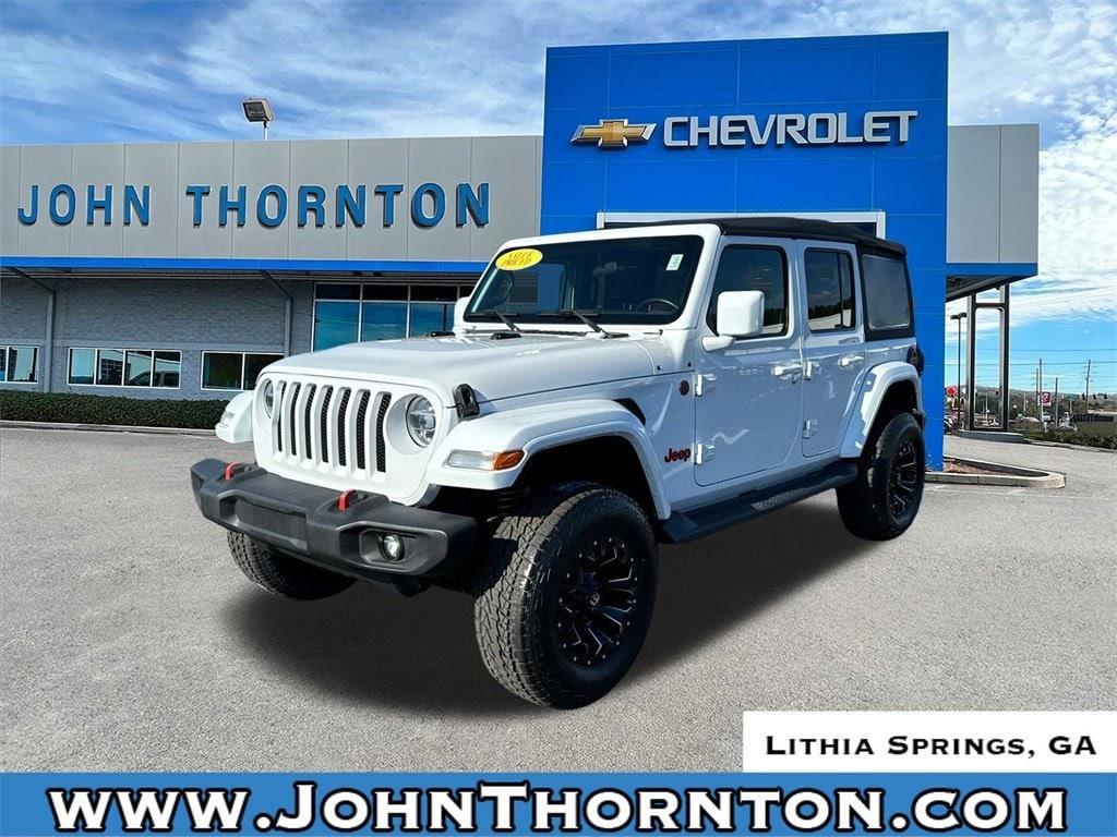 used 2020 Jeep Wrangler Unlimited car, priced at $22,996