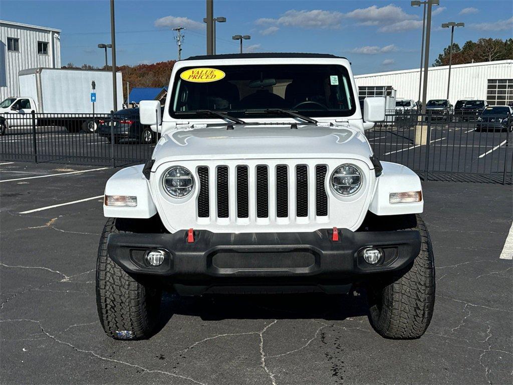 used 2020 Jeep Wrangler Unlimited car, priced at $22,996