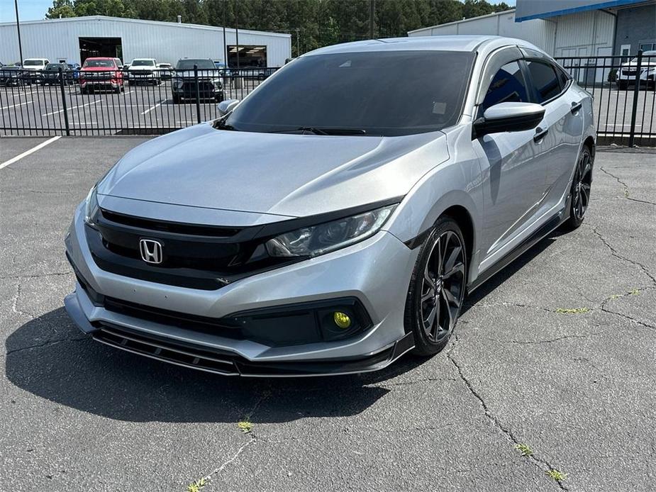 used 2021 Honda Civic car, priced at $17,441