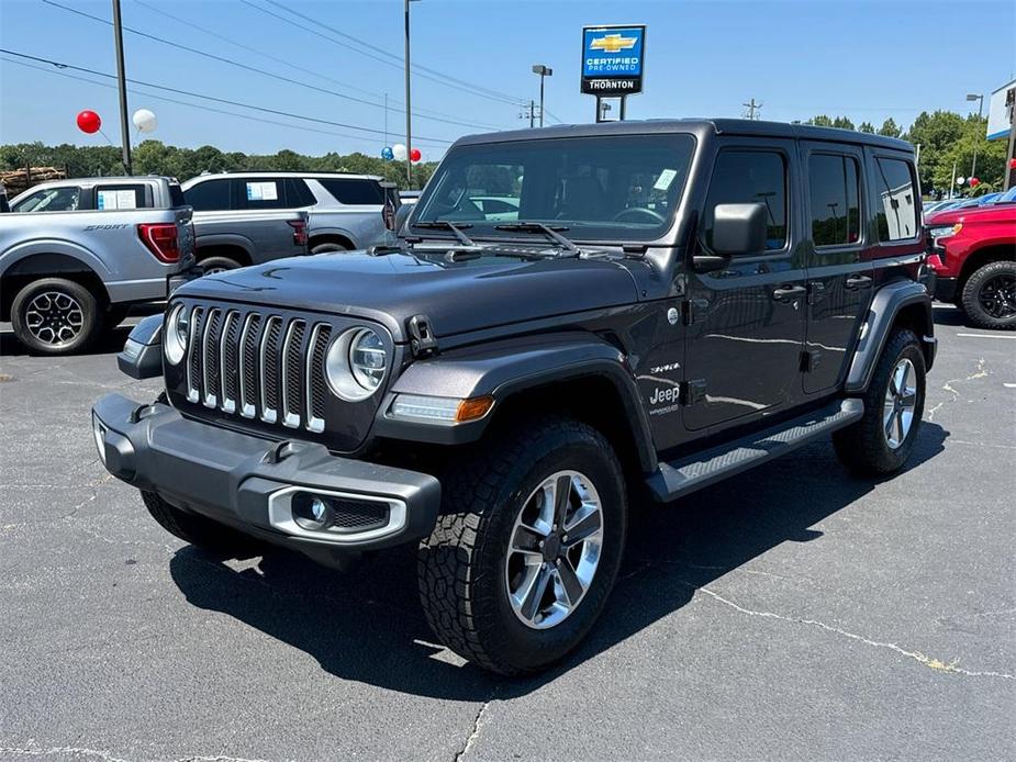 used 2020 Jeep Wrangler Unlimited car, priced at $28,714