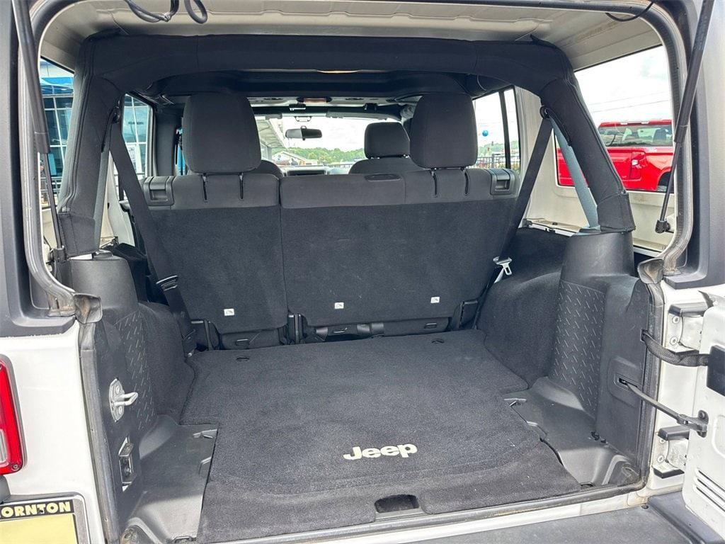 used 2016 Jeep Wrangler Unlimited car, priced at $15,354