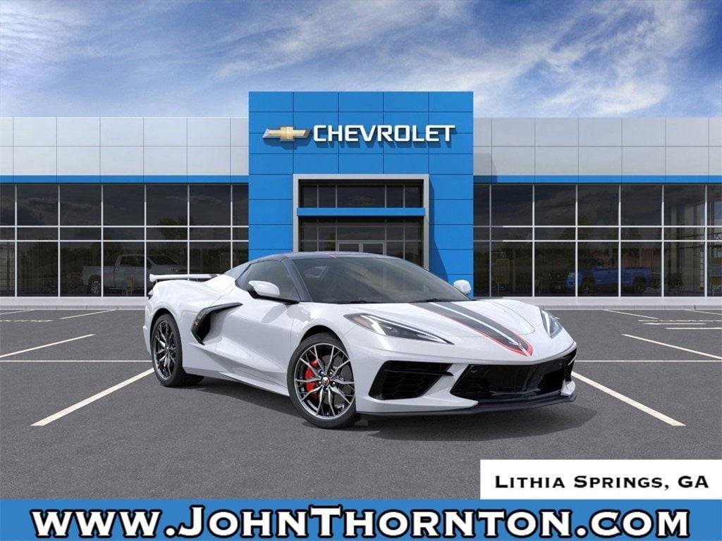 new 2025 Chevrolet Corvette car, priced at $97,555