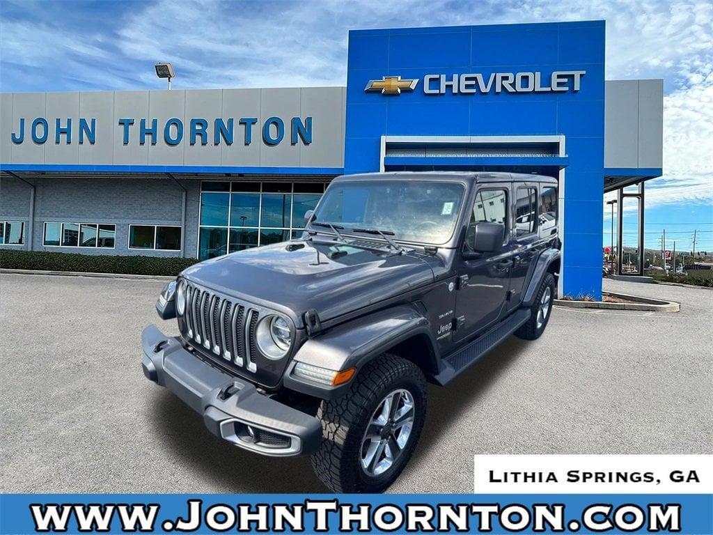 used 2018 Jeep Wrangler Unlimited car, priced at $24,514