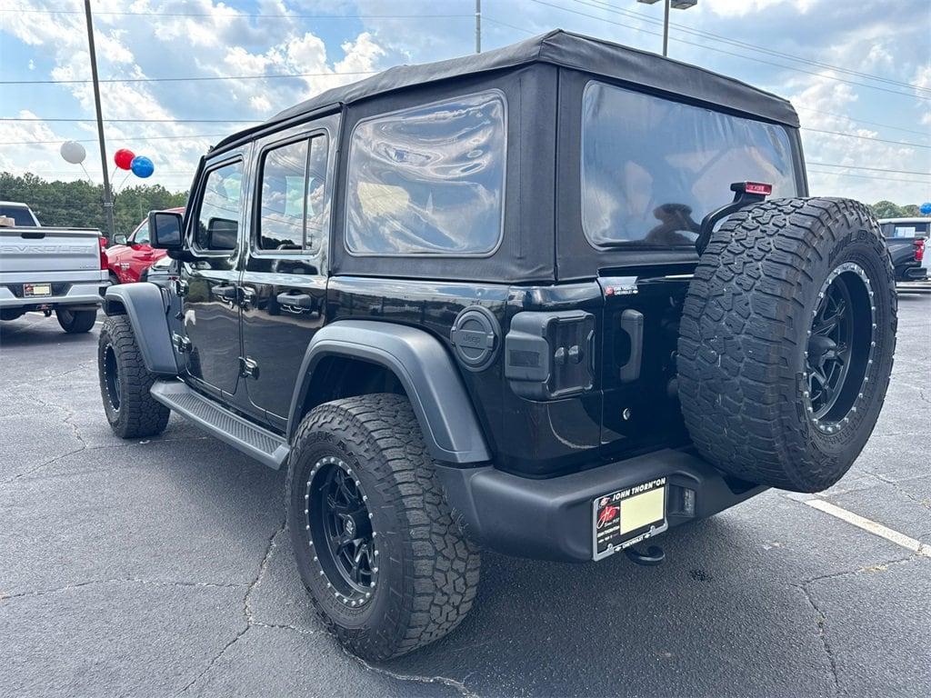 used 2018 Jeep Wrangler Unlimited car, priced at $23,554