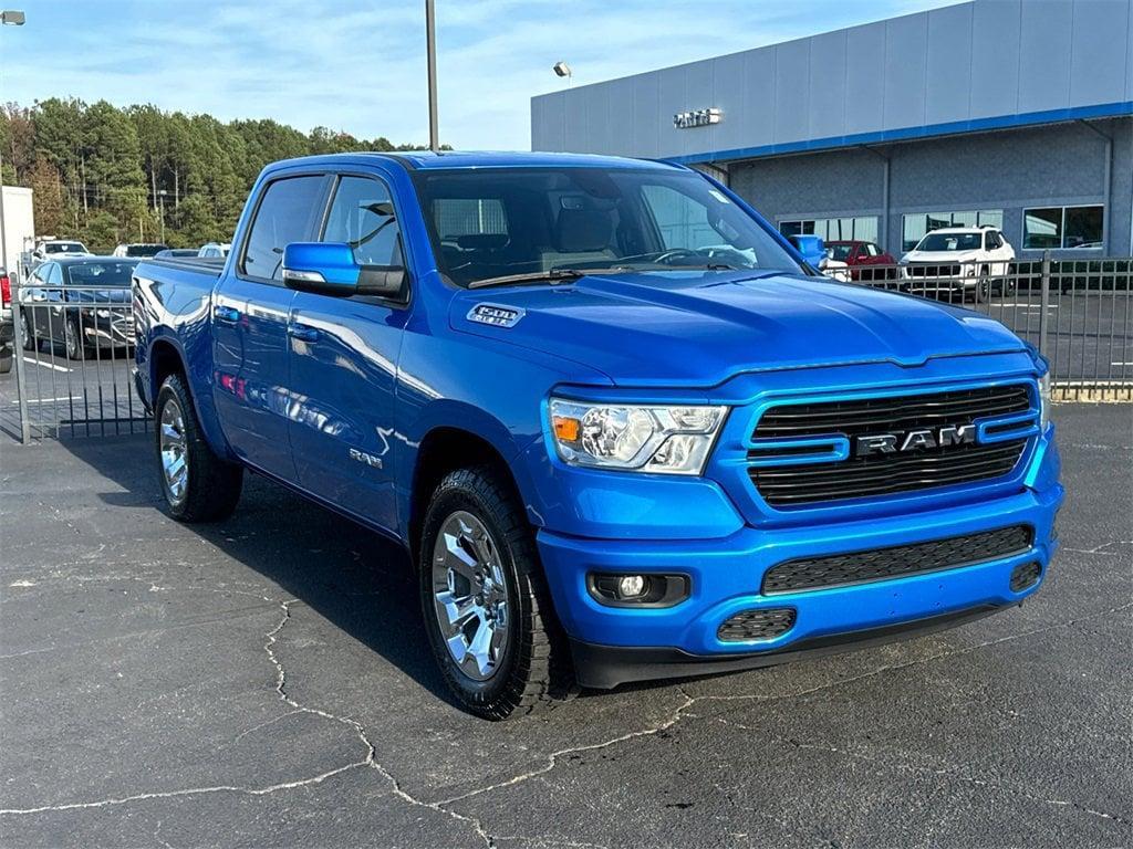 used 2021 Ram 1500 car, priced at $29,996