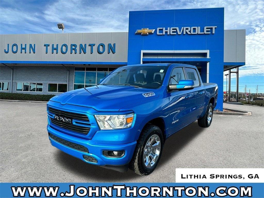 used 2021 Ram 1500 car, priced at $29,996