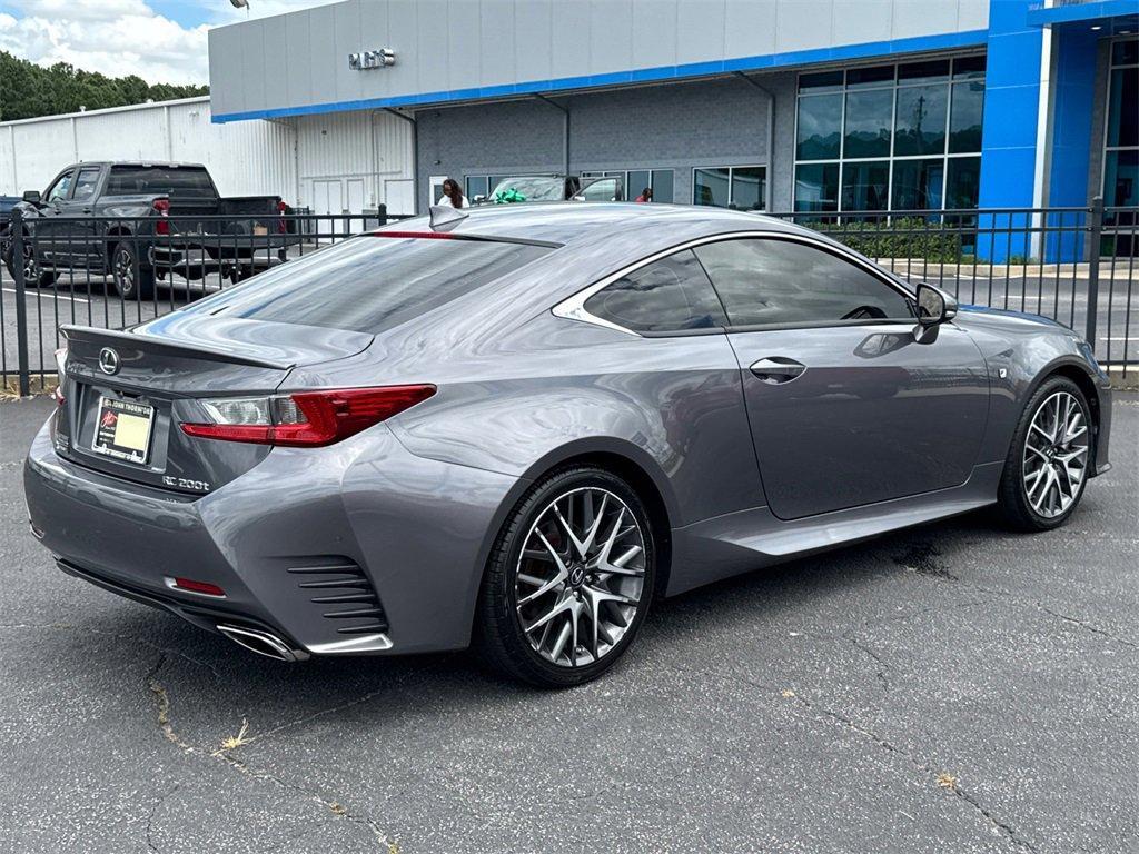 used 2016 Lexus RC 200t car, priced at $22,379