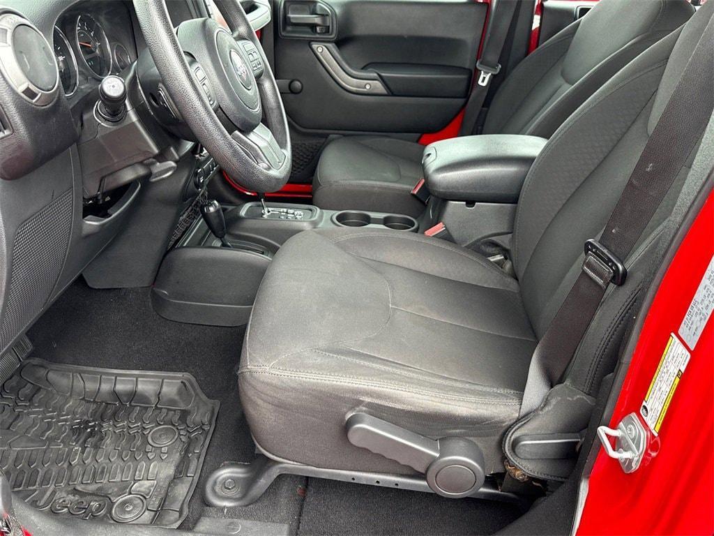 used 2017 Jeep Wrangler Unlimited car, priced at $20,824