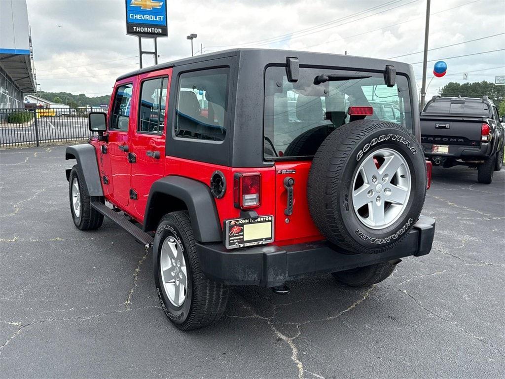 used 2017 Jeep Wrangler Unlimited car, priced at $20,824