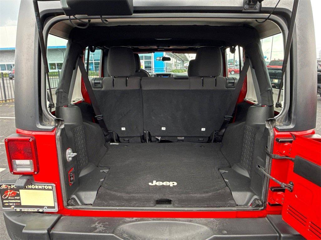 used 2017 Jeep Wrangler Unlimited car, priced at $20,824