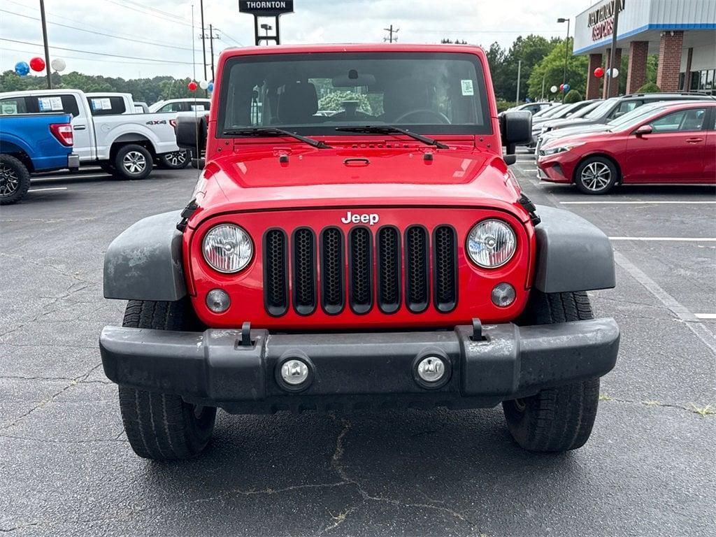 used 2017 Jeep Wrangler Unlimited car, priced at $20,824