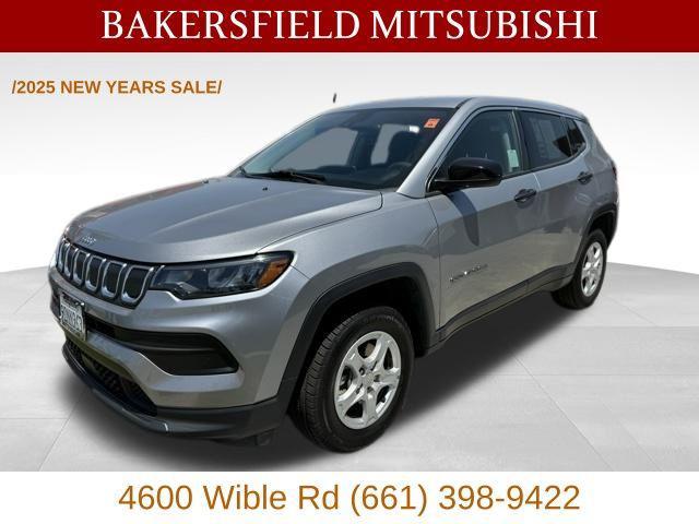 used 2022 Jeep Compass car, priced at $18,249