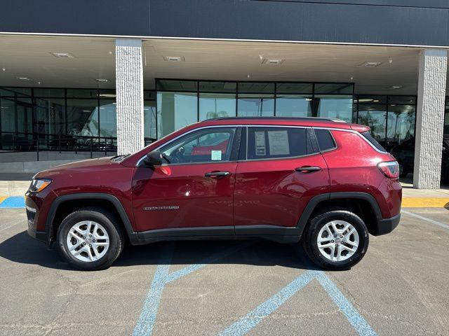 used 2021 Jeep Compass car, priced at $17,423