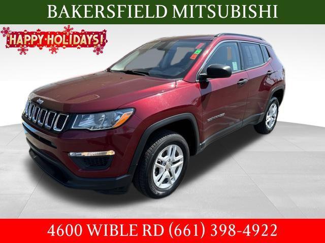 used 2021 Jeep Compass car, priced at $17,423