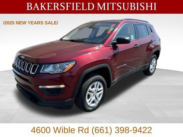 used 2021 Jeep Compass car, priced at $17,423