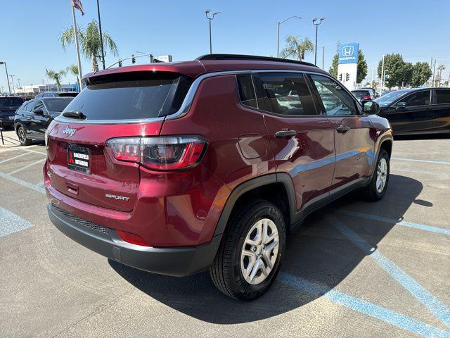 used 2021 Jeep Compass car, priced at $17,423