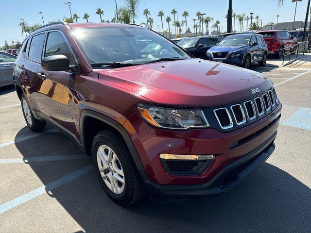 used 2021 Jeep Compass car, priced at $17,423