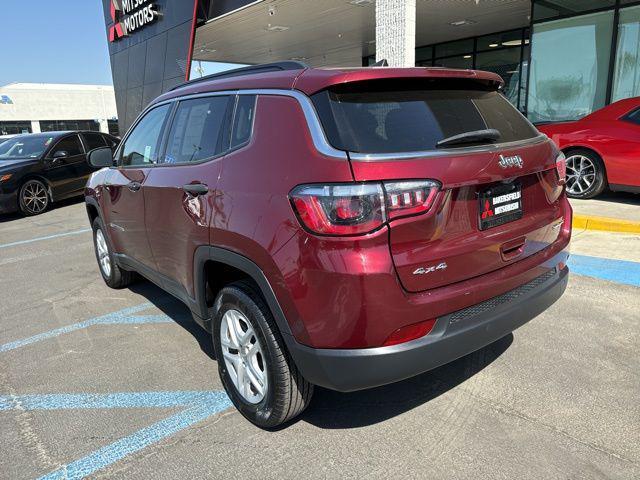 used 2021 Jeep Compass car, priced at $17,423