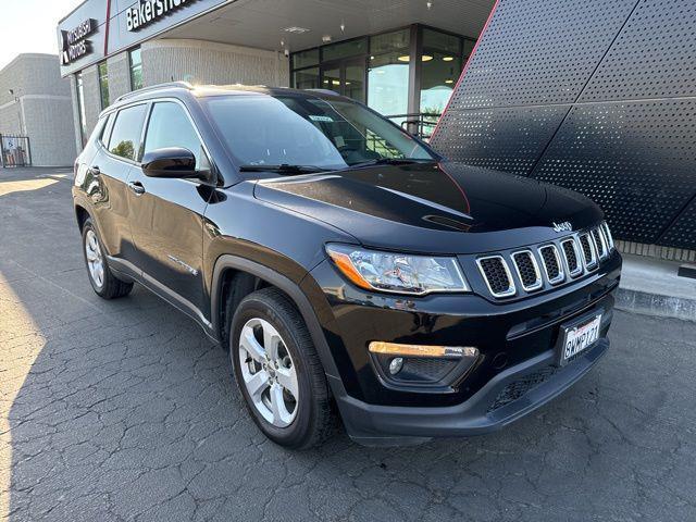 used 2021 Jeep Compass car, priced at $18,254