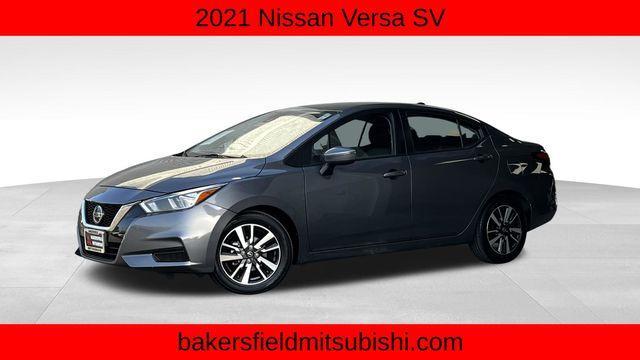used 2021 Nissan Versa car, priced at $17,500