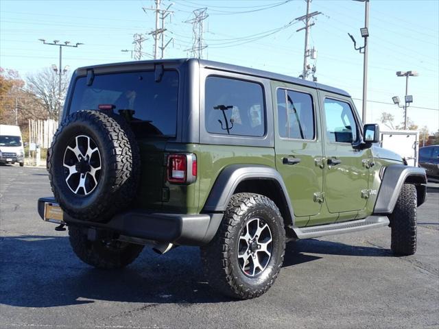 used 2021 Jeep Wrangler Unlimited car, priced at $34,051