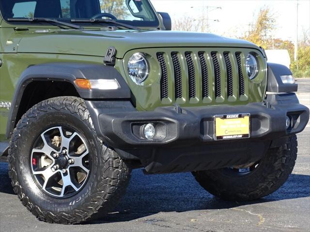 used 2021 Jeep Wrangler Unlimited car, priced at $34,051