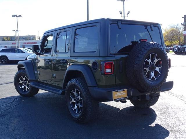 used 2021 Jeep Wrangler Unlimited car, priced at $34,051