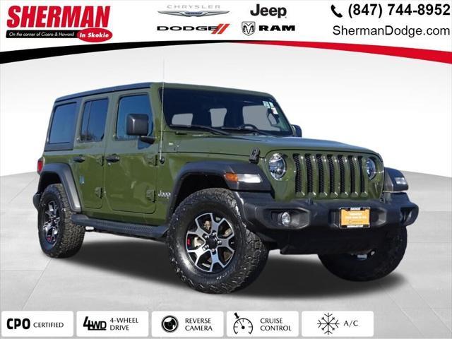 used 2021 Jeep Wrangler Unlimited car, priced at $30,495