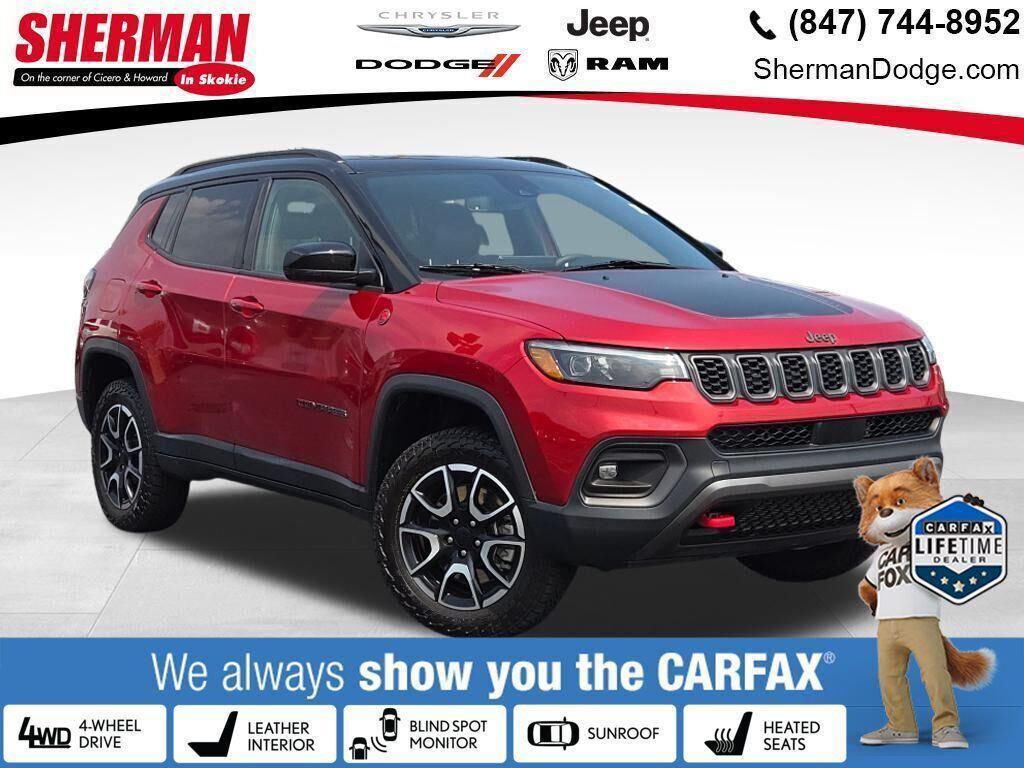 used 2024 Jeep Compass car, priced at $27,990