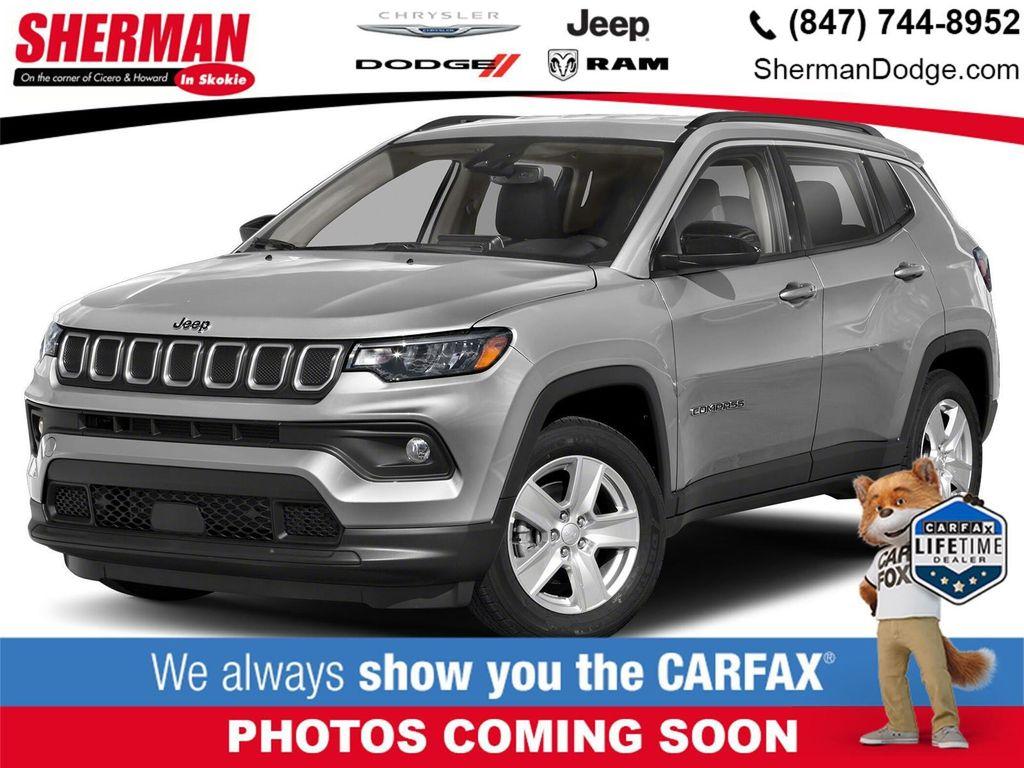 used 2022 Jeep Compass car, priced at $25,000