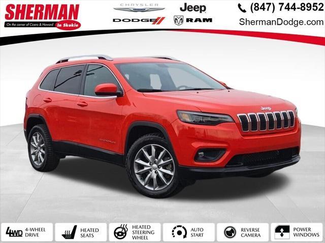 used 2021 Jeep Cherokee car, priced at $25,700